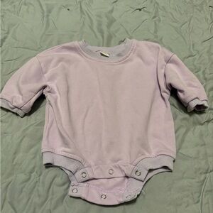 Soft Lavender Baby Top